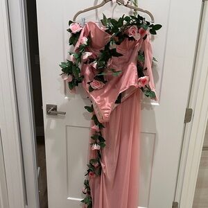 Trickz n Treatz Flower Rose Spring Goddess  Costume